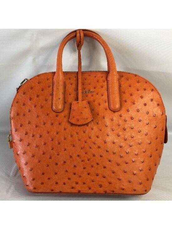MaxMara Handbags - MaxMara Exotic Ostrich Made in Italy